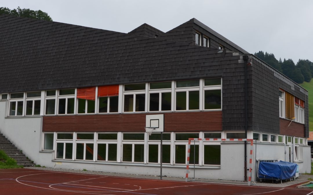 Bauschadstoffuntersuchung an einem Schulhaus